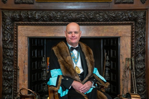 Kenny Mackay, Master of The Worshipful Company of Distillers, Master of the Quiach.